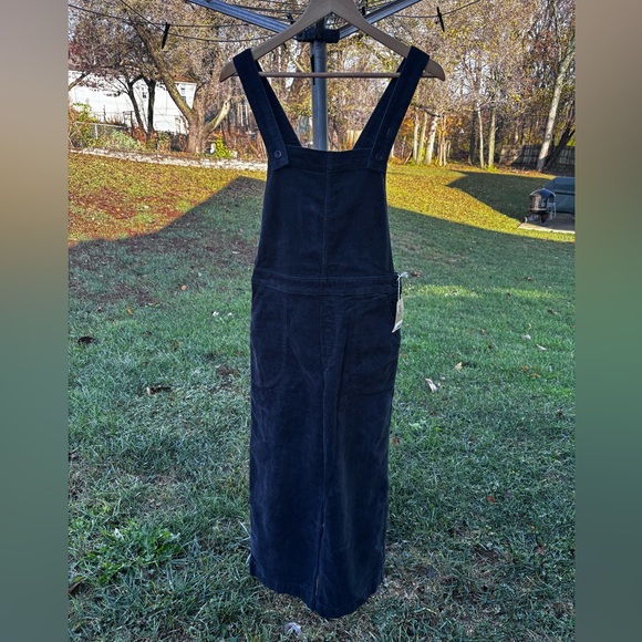 Patagonia Stand Up Cropped Corduroy Women’s Overalls Black Size 6 - Picture 9 of 13